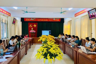 Tập huấn hướng dẫn công tác kiểm tra, đánh giá năng lực môn học