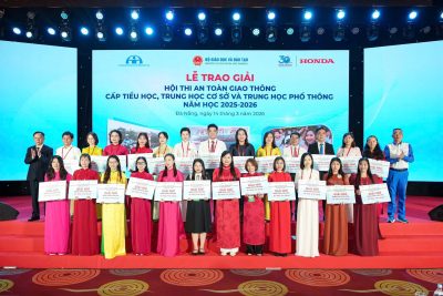 Hội thi “An toàn giao thông cho nụ cười trẻ thơ” năm 2026