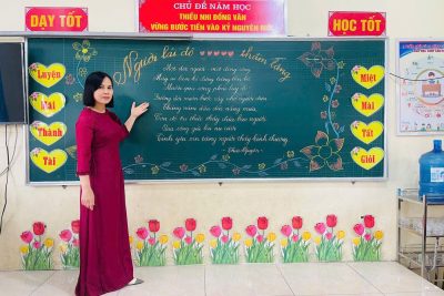 CUỘC THI “CHỮ VIỆT ĐẸP” CẤP TRƯỜNG NĂM HỌC 2025-2026